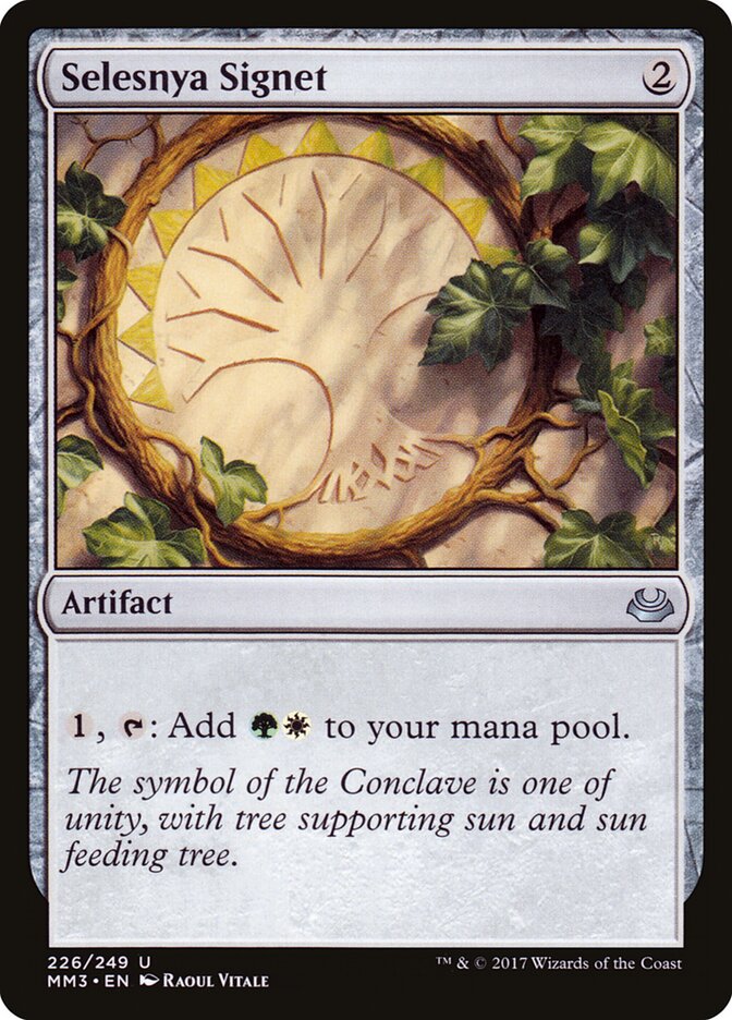 Selesnya Signet card front