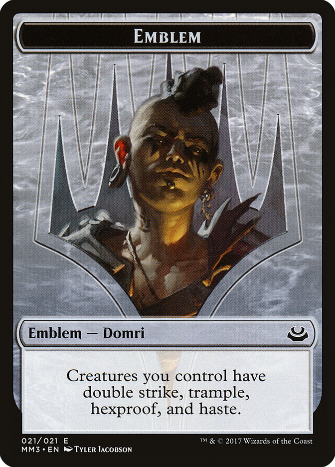 Domri Rade Emblem card front