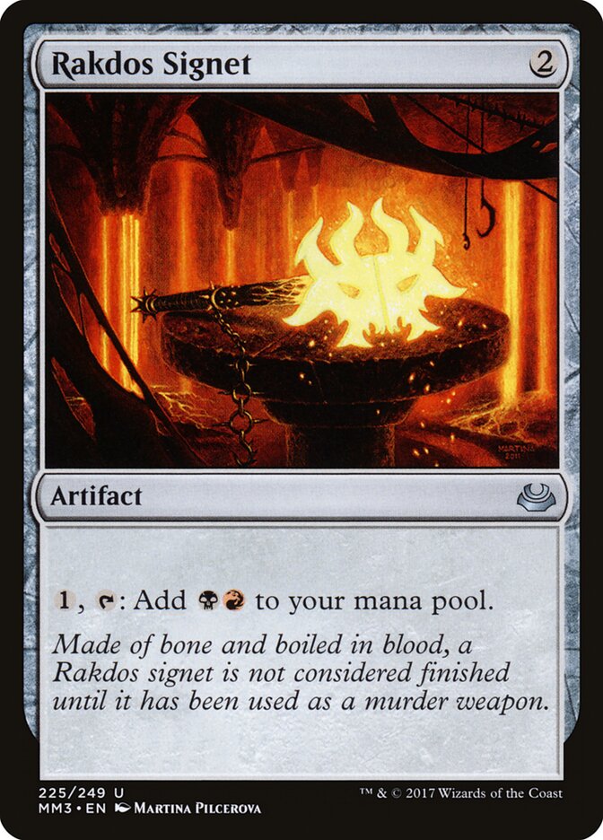 Rakdos Signet card front