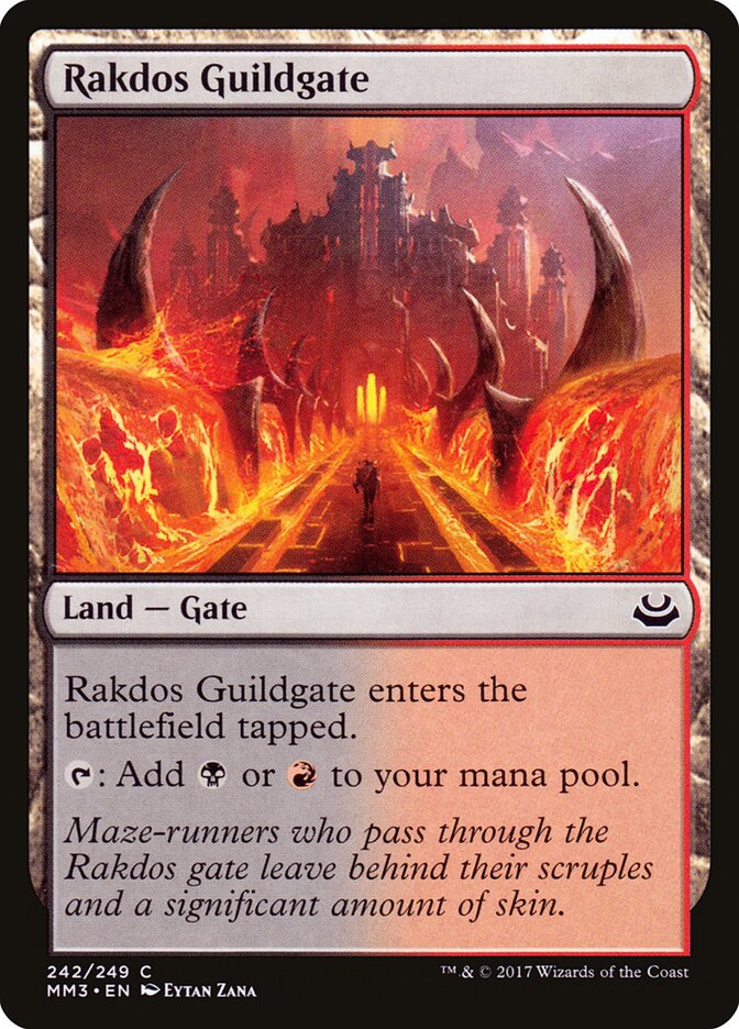 Rakdos Guildgate card front