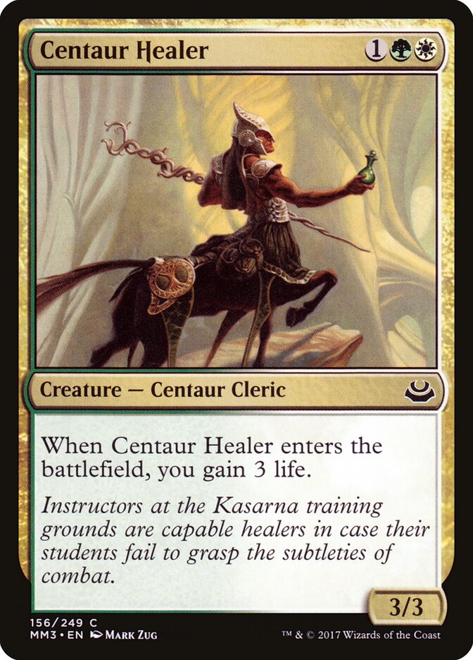 Centaur Healer card front