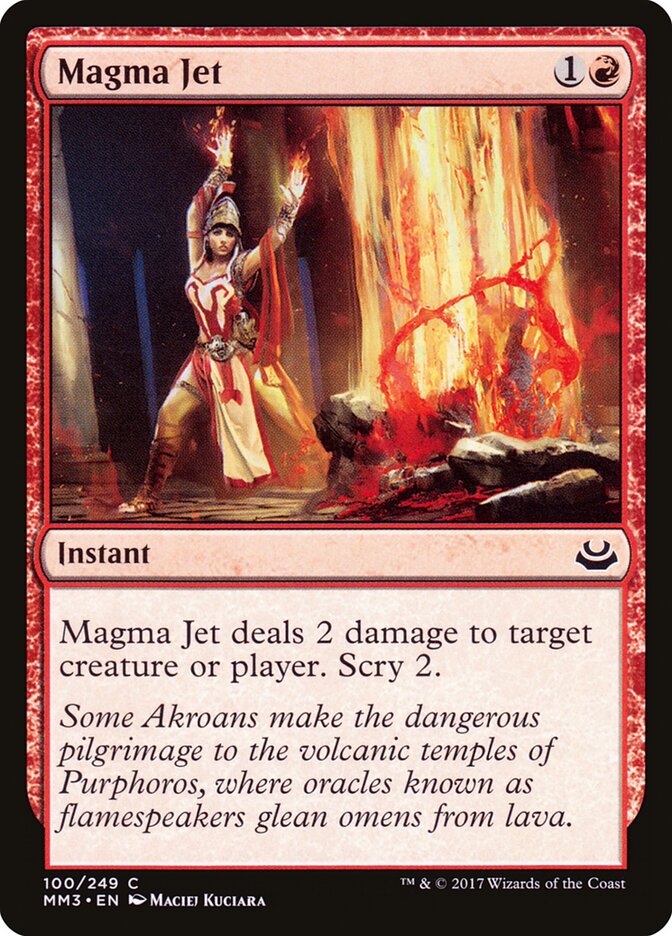 Magma Jet card front
