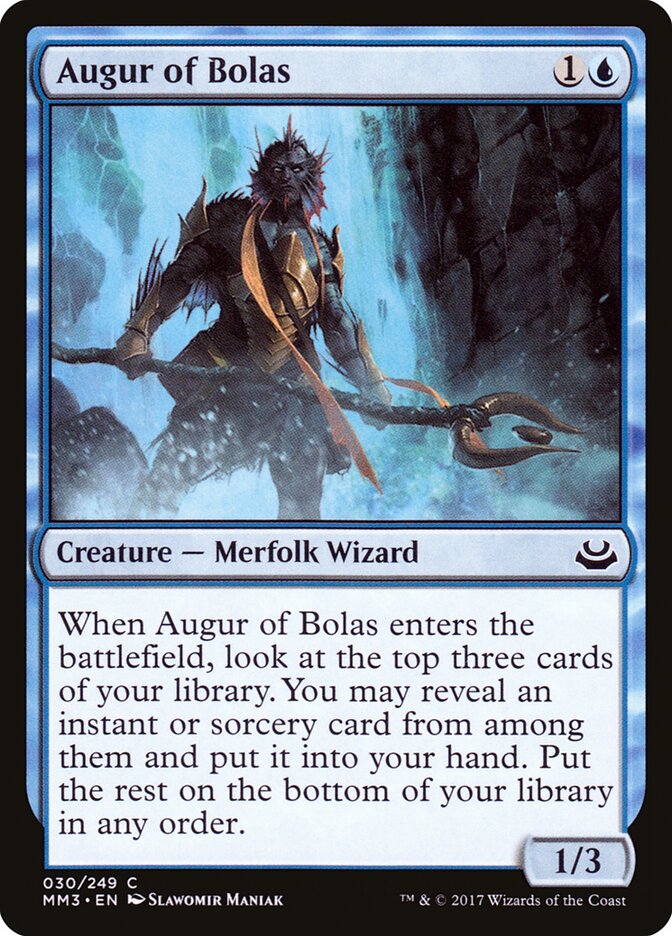 Augur of Bolas card front