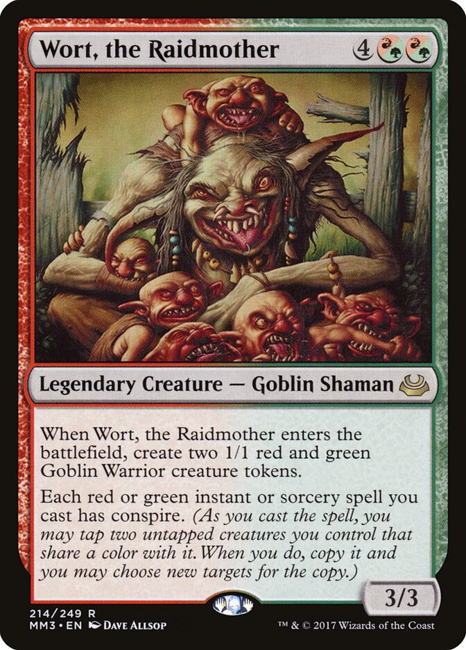Wort, the Raidmother card front