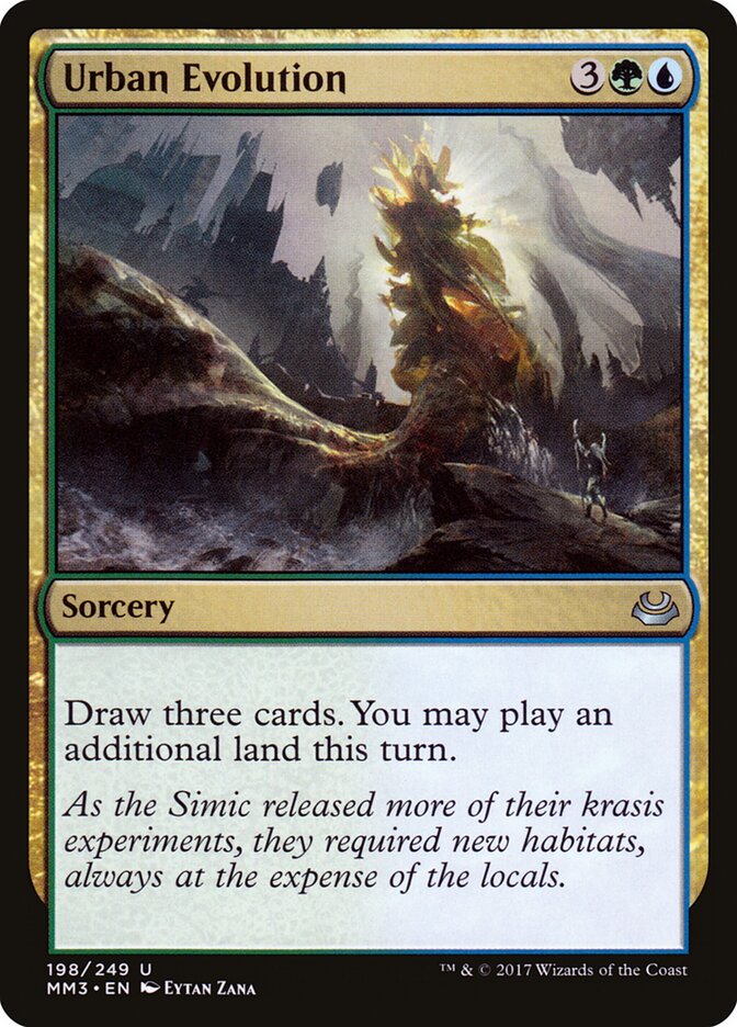 Urban Evolution card front