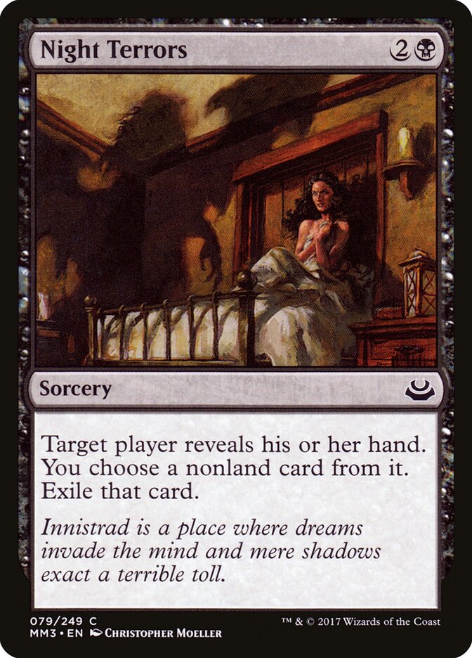 Night Terrors card front