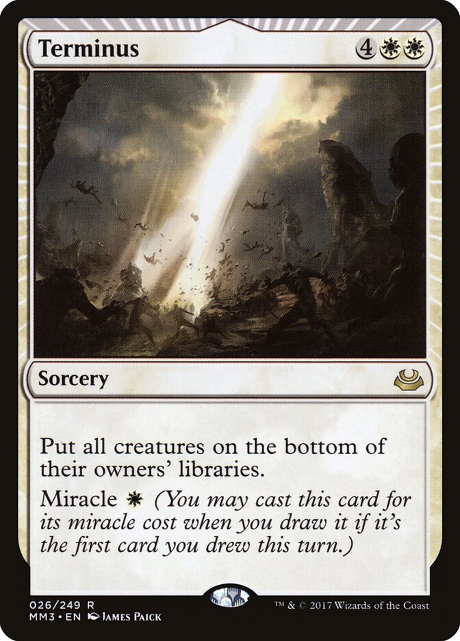 Terminus card front