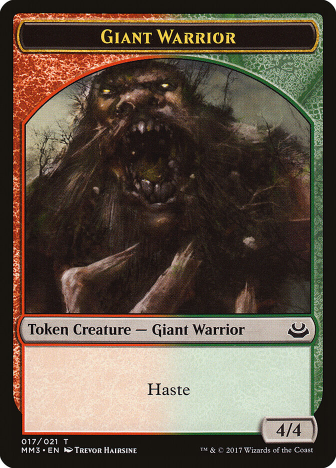 Giant Warrior card front
