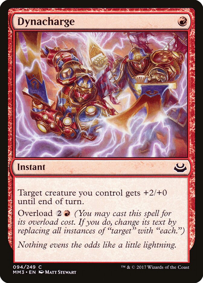 Dynacharge card front
