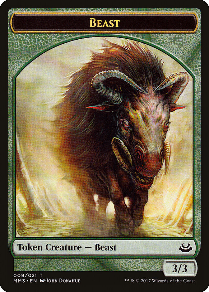 Beast card front