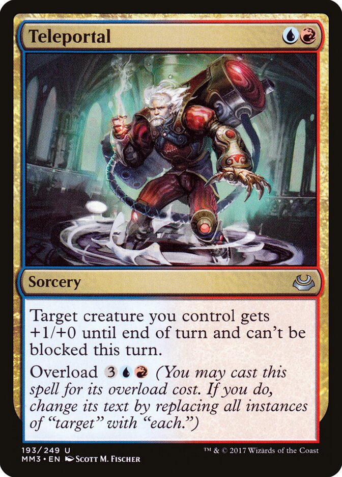Teleportal card front
