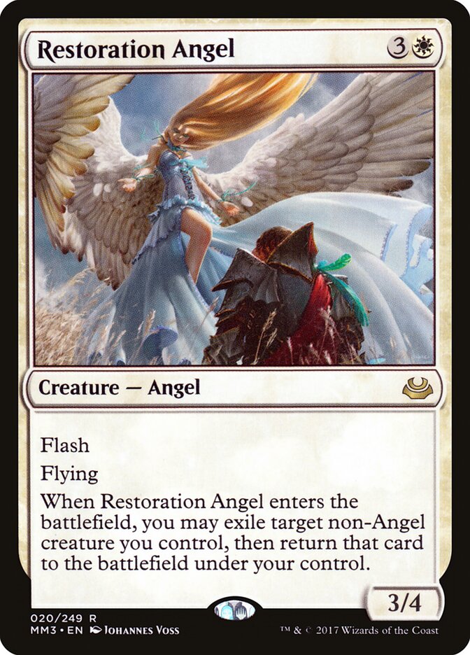 Restoration Angel card front