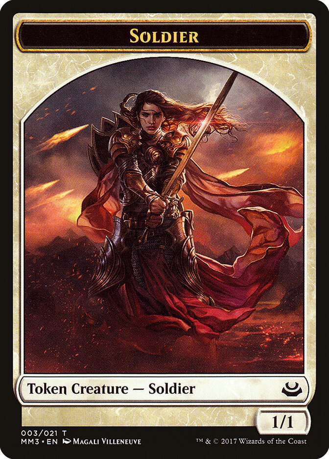 Soldier card front