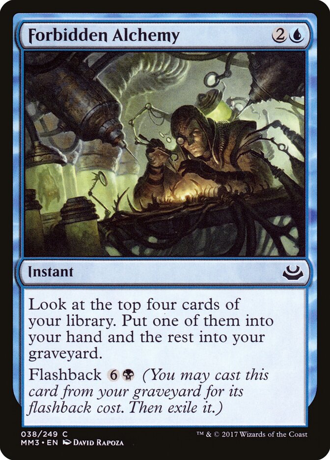 Forbidden Alchemy card front