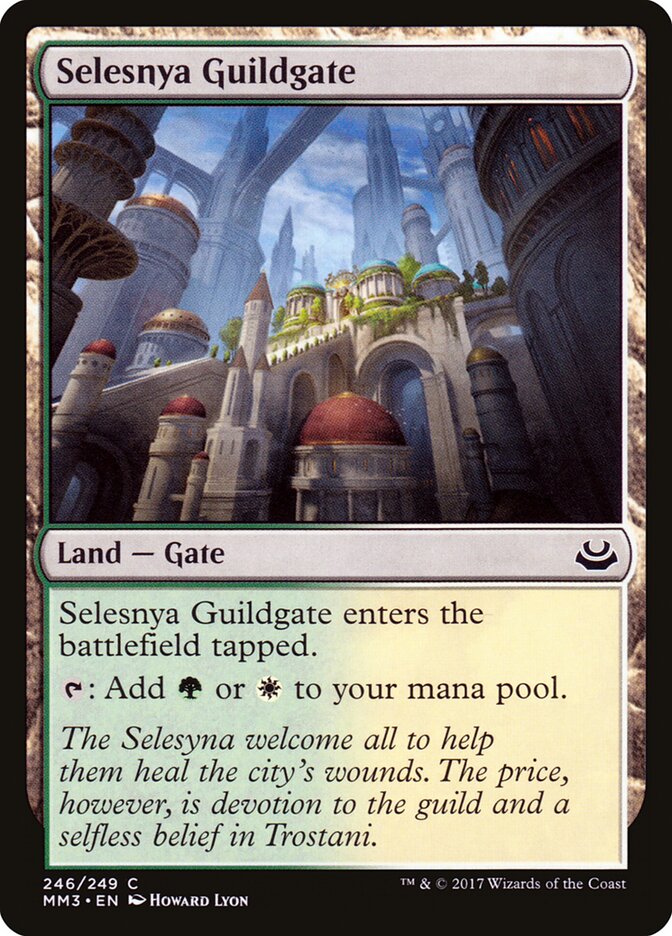 Selesnya Guildgate card front