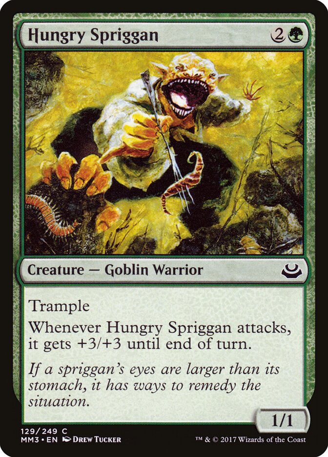 Hungry Spriggan card front