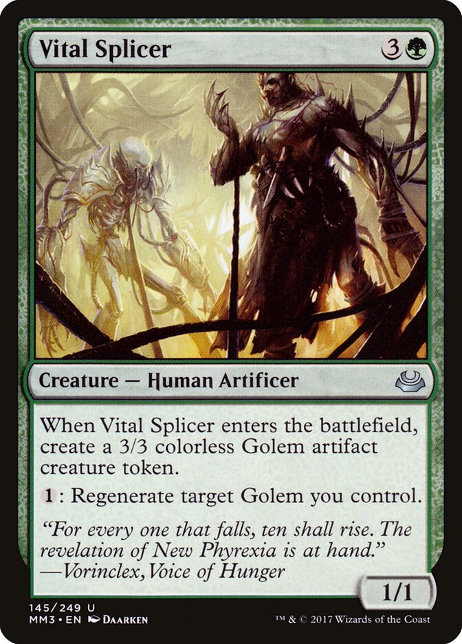 Vital Splicer card front