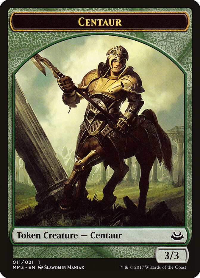Centaur card front