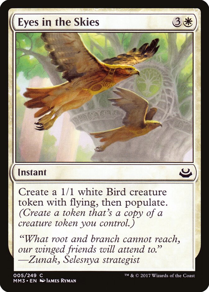 Eyes in the Skies card front