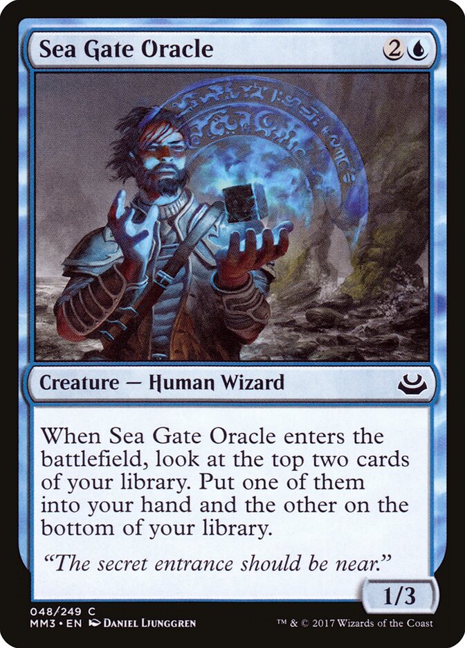 Sea Gate Oracle card front