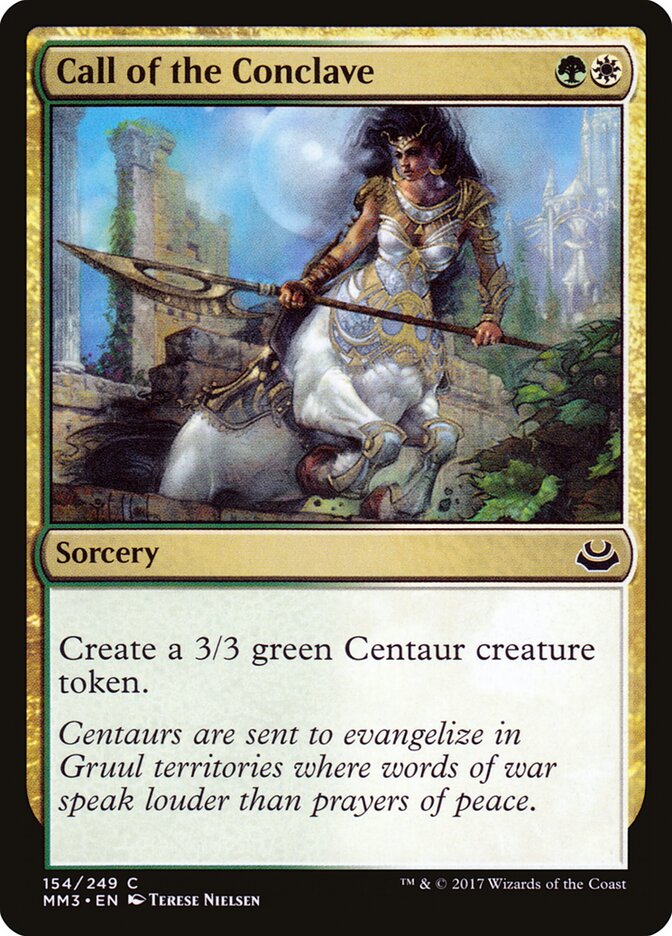 Call of the Conclave card front