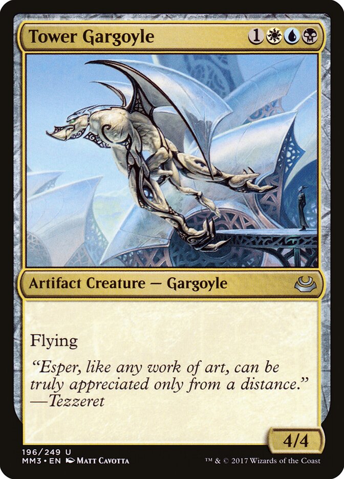 Tower Gargoyle card front
