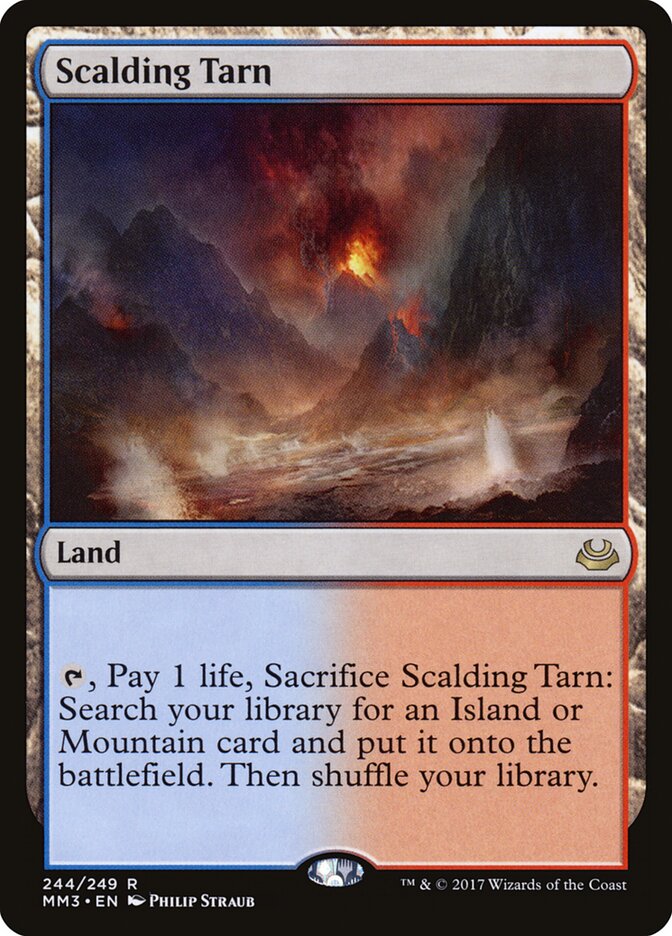 Scalding Tarn card front