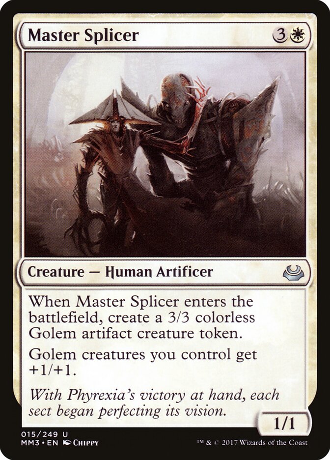 Master Splicer card front