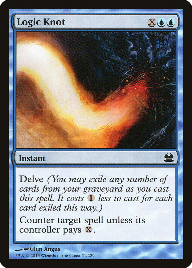Logic Knot card front