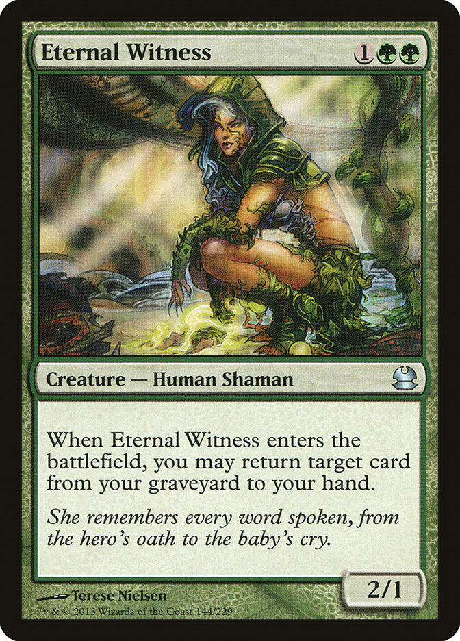 Eternal Witness card front