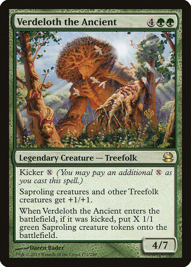 Verdeloth the Ancient card front