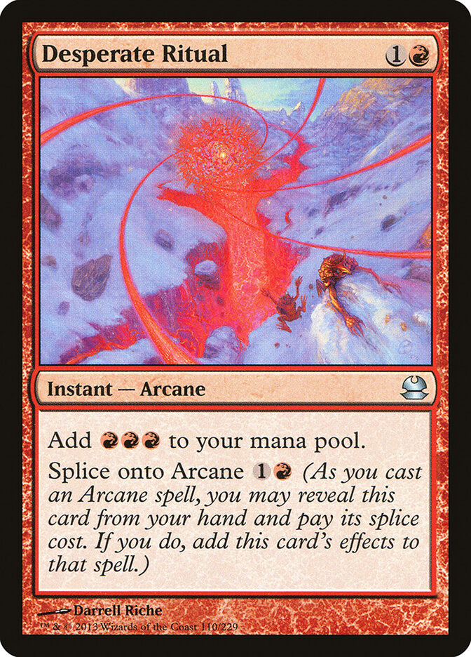 Desperate Ritual card front