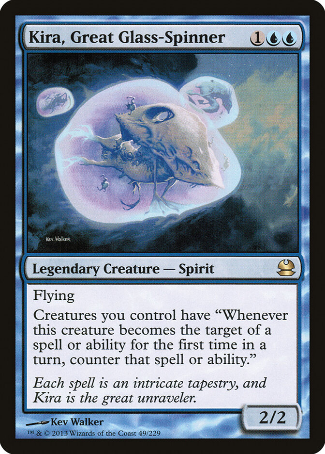 Kira, Great Glass-Spinner card front