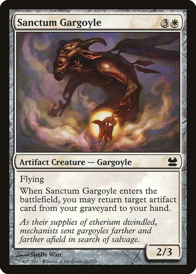 Sanctum Gargoyle card front