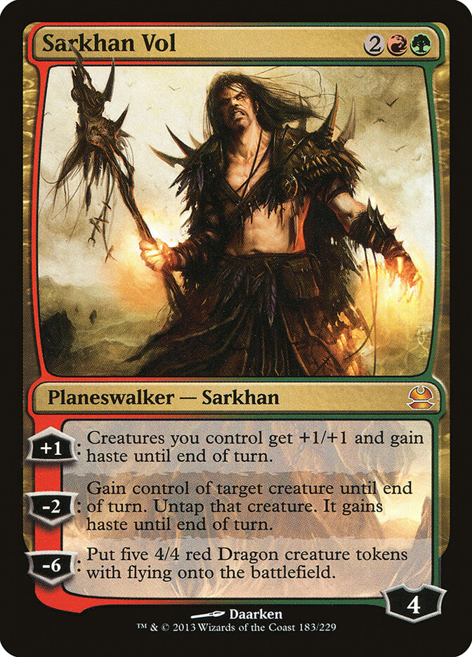 Sarkhan Vol card front