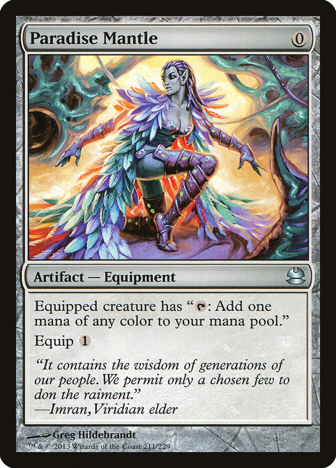 Paradise Mantle card front