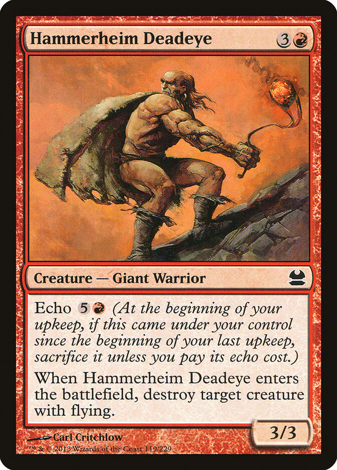 Hammerheim Deadeye card front