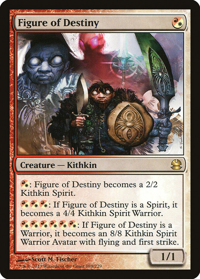 Figure of Destiny card front