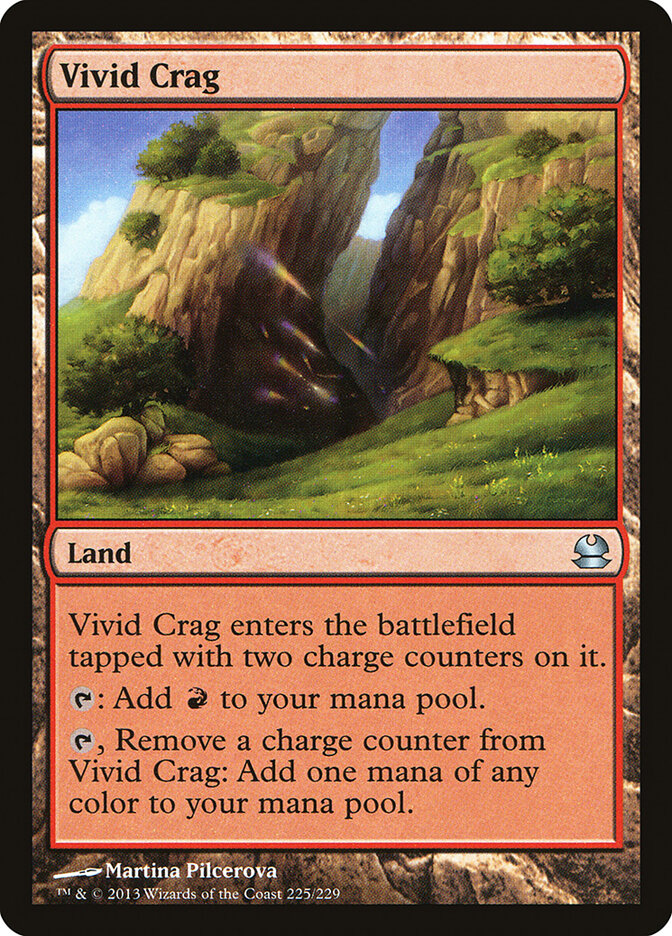 Vivid Crag card front