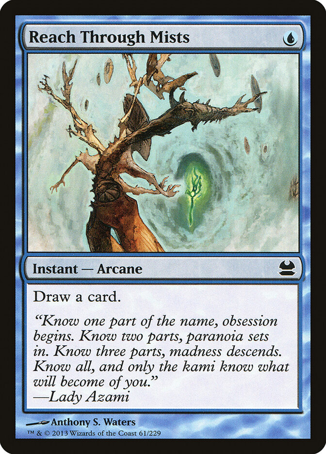 Reach Through Mists card front