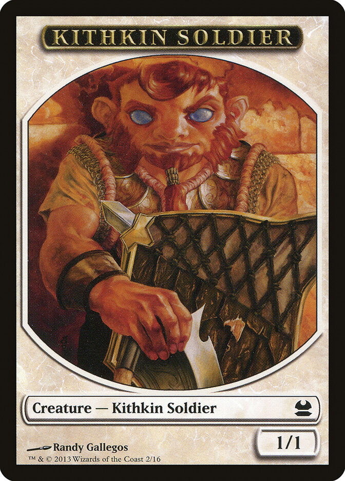 Kithkin Soldier card front