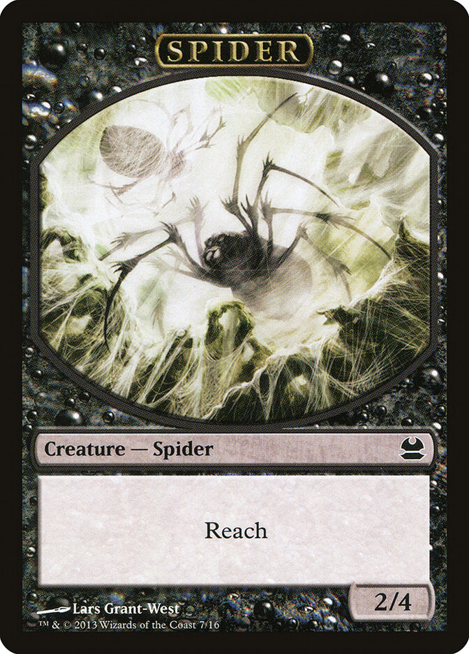 Spider card front