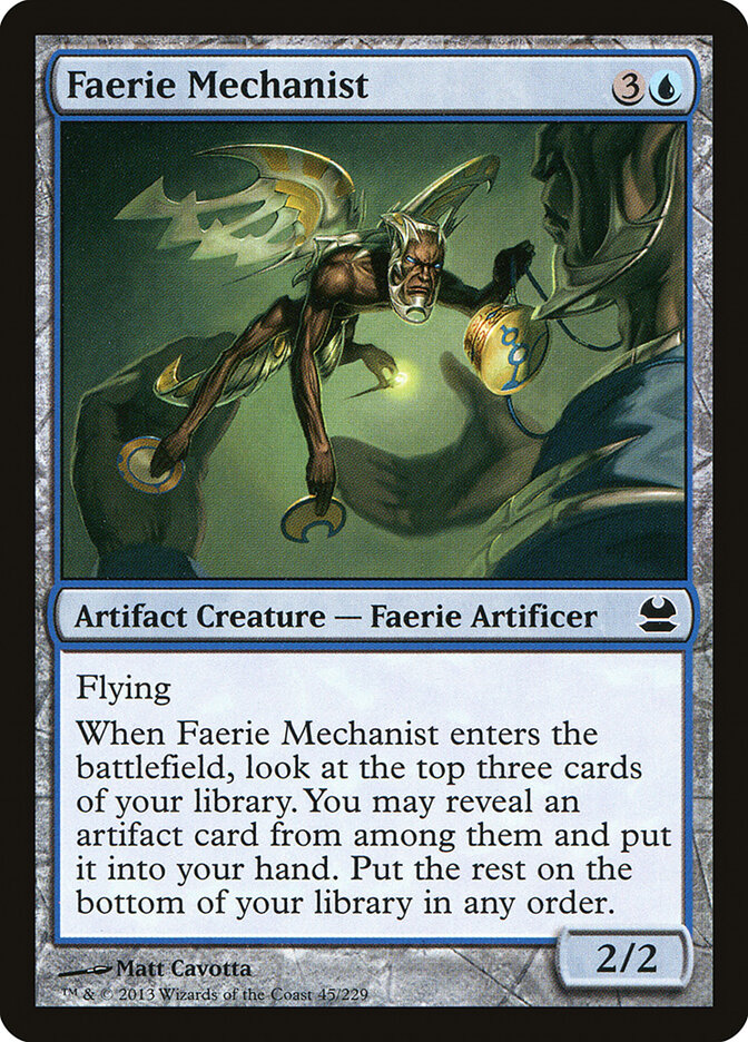 Faerie Mechanist card front