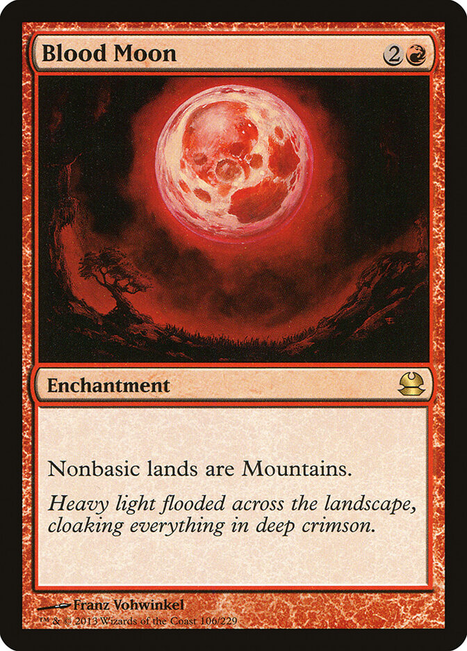 Blood Moon card front