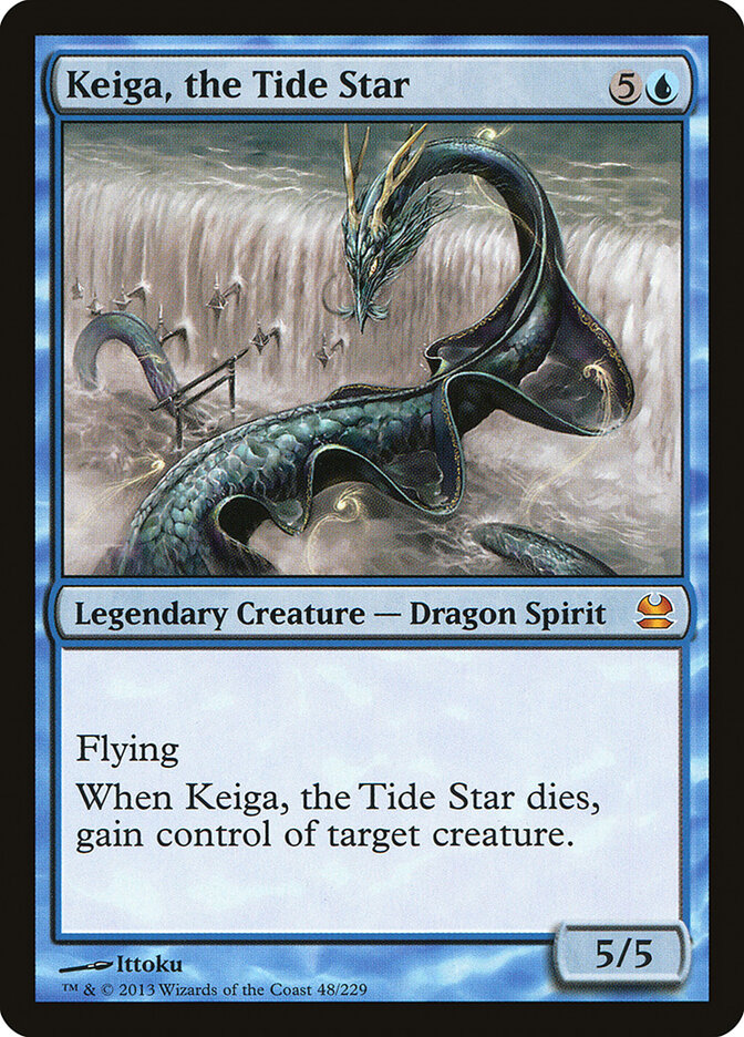 Keiga, the Tide Star card front