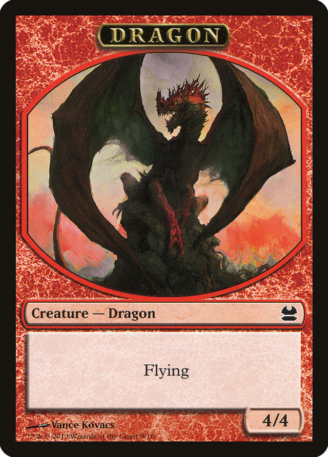 Dragon card front