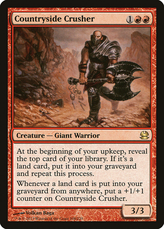 Countryside Crusher card front