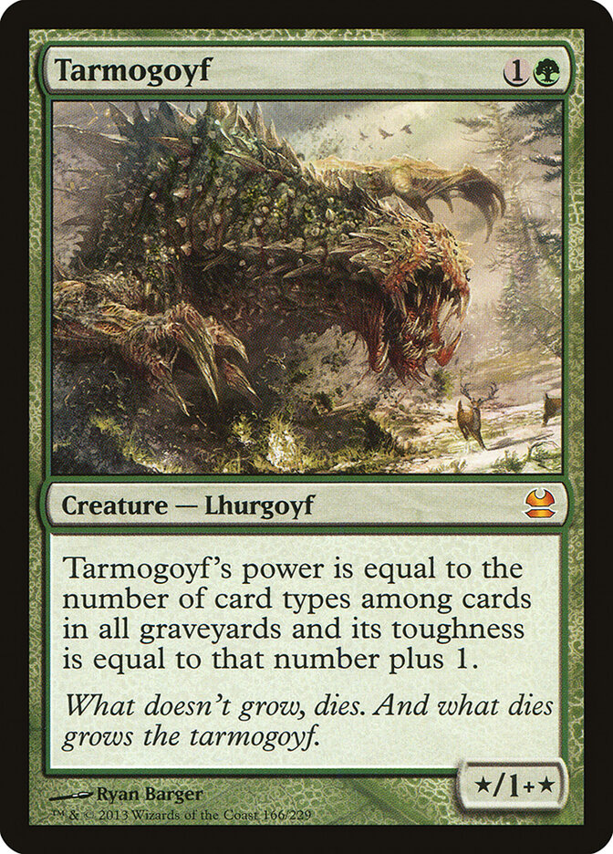 Tarmogoyf card front