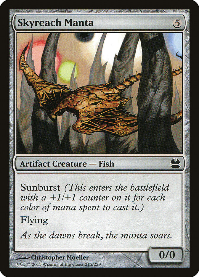 Skyreach Manta card front