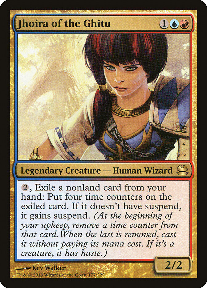 Jhoira of the Ghitu card front